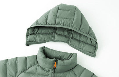Lett dunjakke