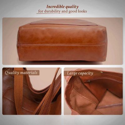 Klassisk tote-veske med tidløs karakter