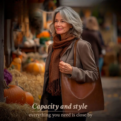 Klassisk tote-veske med tidløs karakter