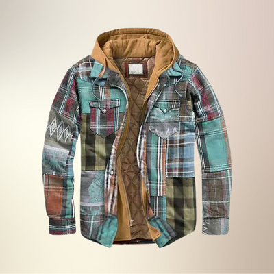 Rutete Patchwork-Jakke